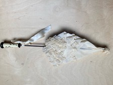 Vintage DOLL PARASOL Antique Pretty Umbrella for Doll Fancy 13" for 18" to 24"