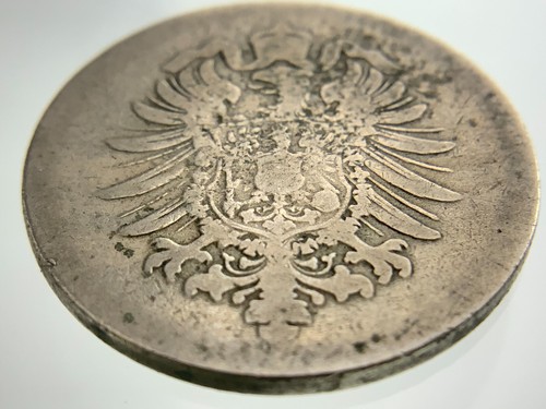 1875 Germany 10 Pfennig KM#4 Circulated Coin GG414 - Picture 5 of 6