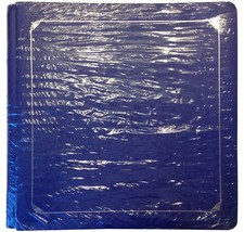 Creative Memories 12x12 Album Blue with Silver Trim New With Pages, NIP