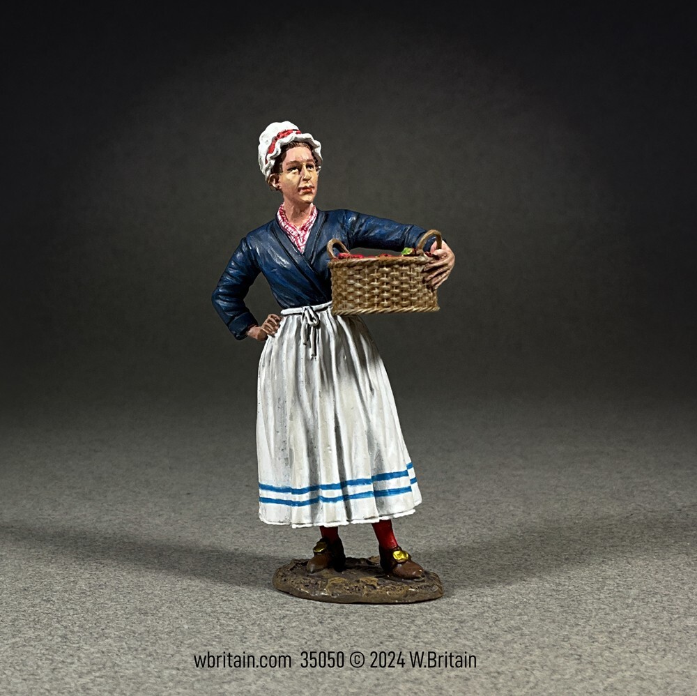 BRITAINS SOLDIERS VILLAGE GREEN 35050 - “Mary with Fresh Strawberries”