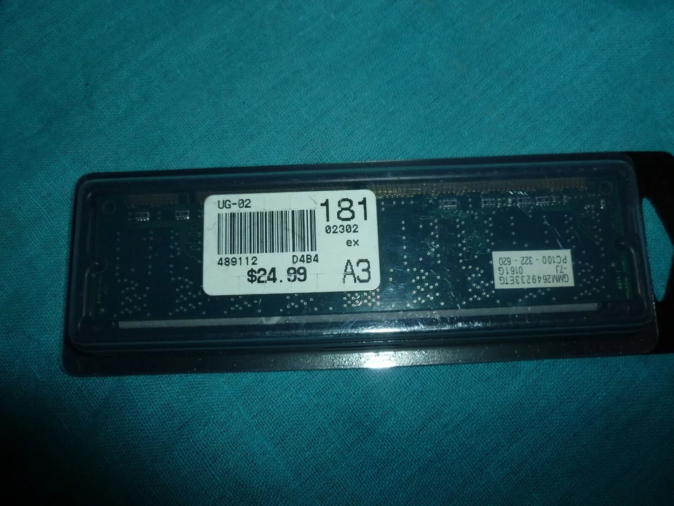 Dell OptiPlexGX1 Desktop 64MB PC100 GMM2649233ETG-7J 9371N Memory RAM - Image 3 of 3