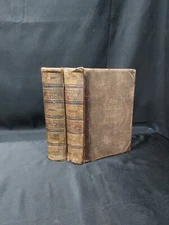 1875 Johnson’s Natural History ~ The Animal Kingdom Illustrated 2 Vol. Book Set