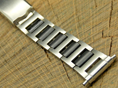 JB Champion for Zodiac Seawolf Watch Band Deploymt Vintage 17.5mm