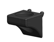 Reloading Die Holder, Peg Board SINGLE Position, Hornady LNL Dies