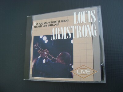 Louis Armstrong CD-ALBUM: Do You Know What It Means To Miss New Orleans? JAZZ 