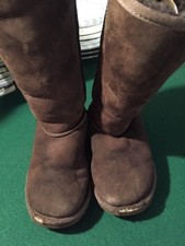 Ugg Australia Tall Boots Chocolate Youth US 1 Euro 31