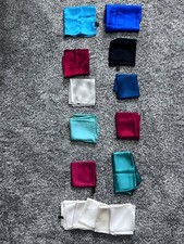 Solid Colored Silk Pocket Square