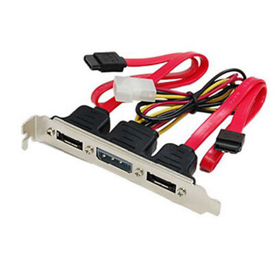 ESATA Cable 4 Pin IDE Power Cable SATA to ESATA Power Cable Single/Dual port