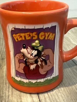 Disney Store Goofy Petes Gym Workout 3D Disney Store Vintage