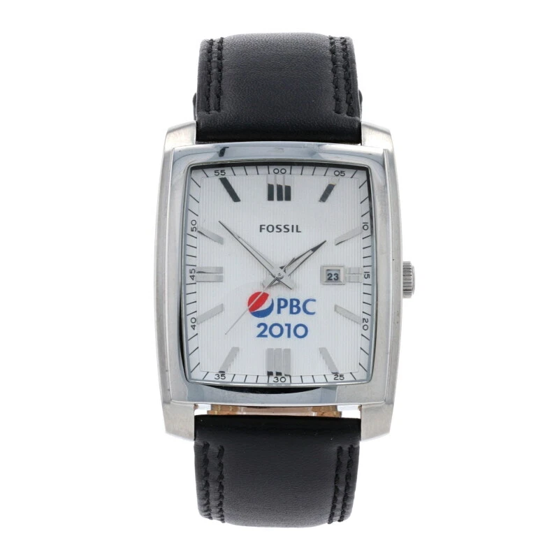 Fossil Men s Pepsi Wristwatch PR 5324 Stainless Steel Quartz PBC
