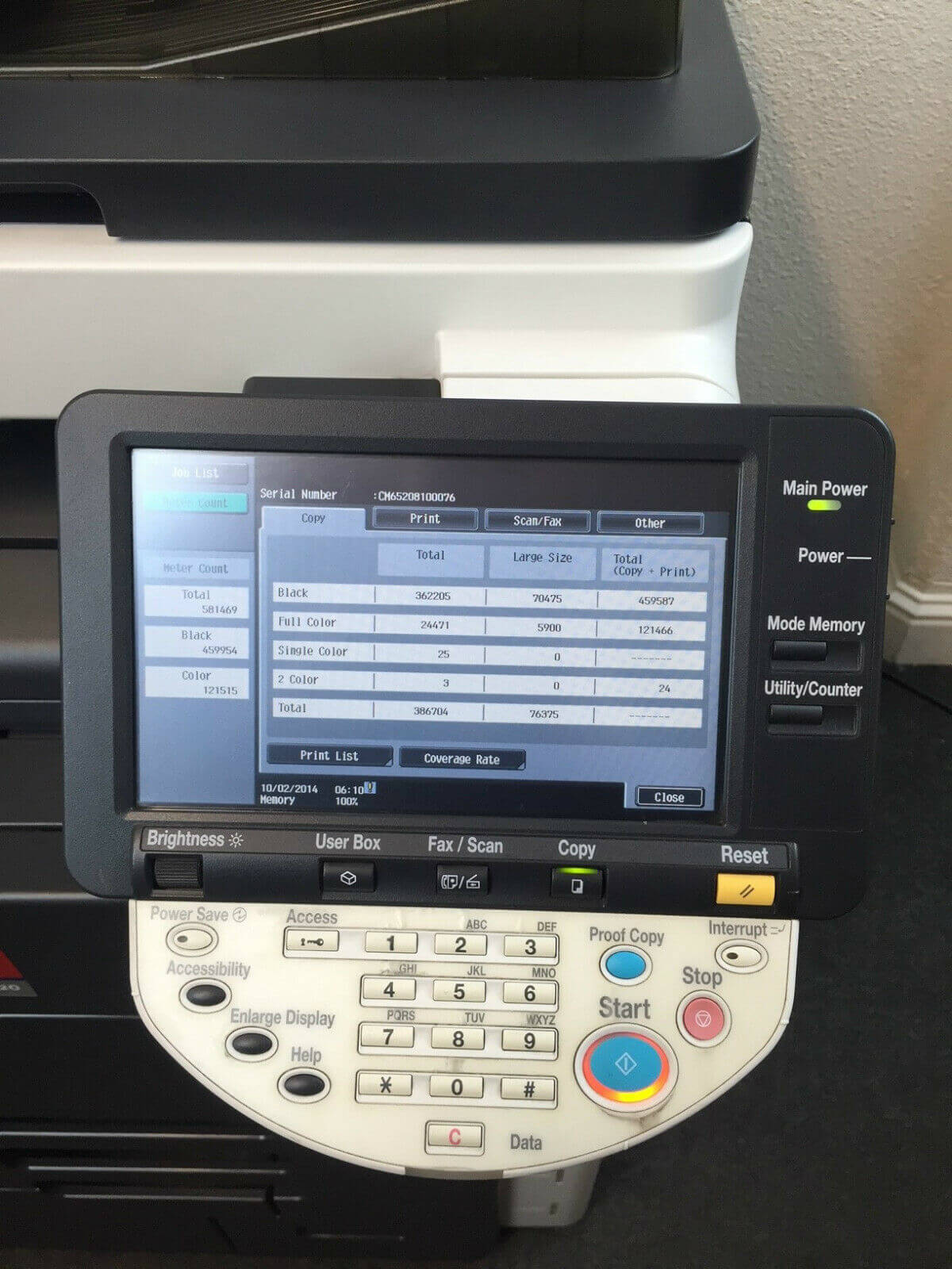 Oce CM6520 Copier Printer Scanner Network Staple Finisher FREE SHIPPING