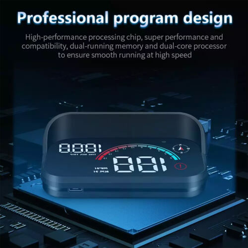 Digital Tachometer Universal GPS Auto HUD Head Up Display Auto Hud Tachometer - Bild 9 von 21