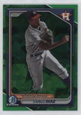 2024 Bowman Sapphire Chrome Prospects Green /99 Camilo Diaz #BCP-135 1i72