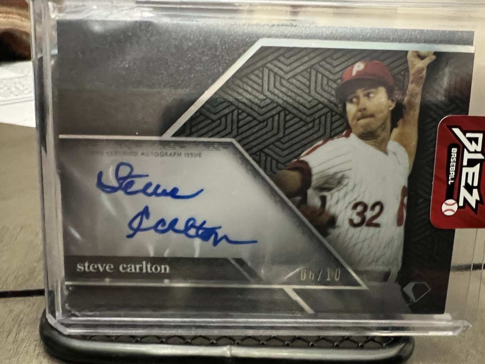 2024 Topps Diamond Icons Steve Carlton Chrome Auto 02/10 Phillies