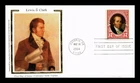 DR JIM STAMPS US COVER LEWIS & CLARK BICENTENNIAL FDC COLORANO SILK CACHET
