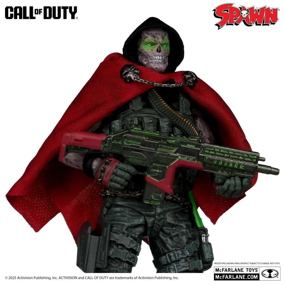 Call Of Duty 7inch Burned Spawn Action Figure MCFARLANE TOYS - Immagine 3 di 4