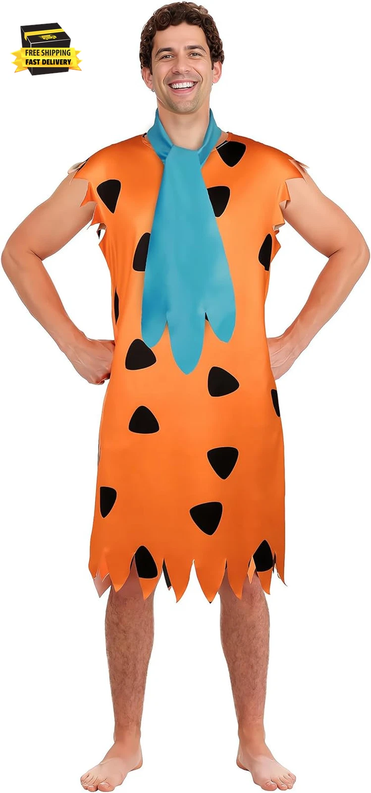 Men'S Caveman Costumes Funny Halloween Costume Outfits for Cosplay ⭐️⭐️⭐️⭐️⭐️