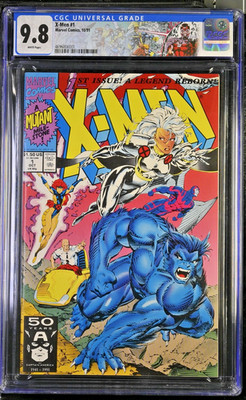 X-MEN #1 CGC 9.8 NM/MT - Storm Beast COVER- MATCHING CUSTOM LABEL 1991 Marvel