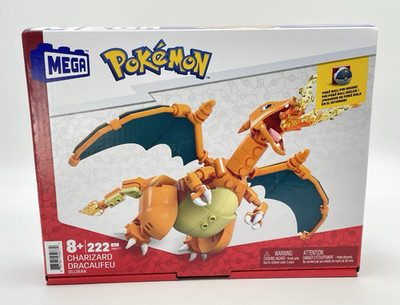 Mega Construx Pokemon Charizard Posable Building Brick Set Sealed NIB
