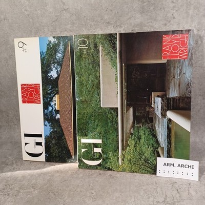 GI Global Interior:Houses by Frank Lloyd Wright 2sets:  Yukio Futagawa