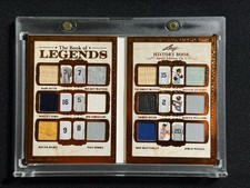 2023 Leaf Book of Legends #/16 BABE RUTH MICKEY MANTLE Yogi BERRA Jeter GU Relic