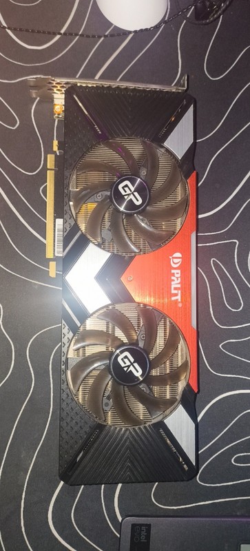 Palit GeForce RTX 2070 8GB GamingPro OC GDDR6 Graphics Card (NE62070U20P2-1060A)