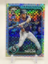 2024 Topps Chrome Update Samad Taylor #USC28 X-Fractor RC Mariners
