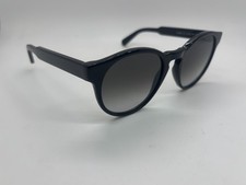 NEW Salvatore Ferragamo SF1068S 001 52 Gray Round Sunglasses 52-20-140mm NO CASE