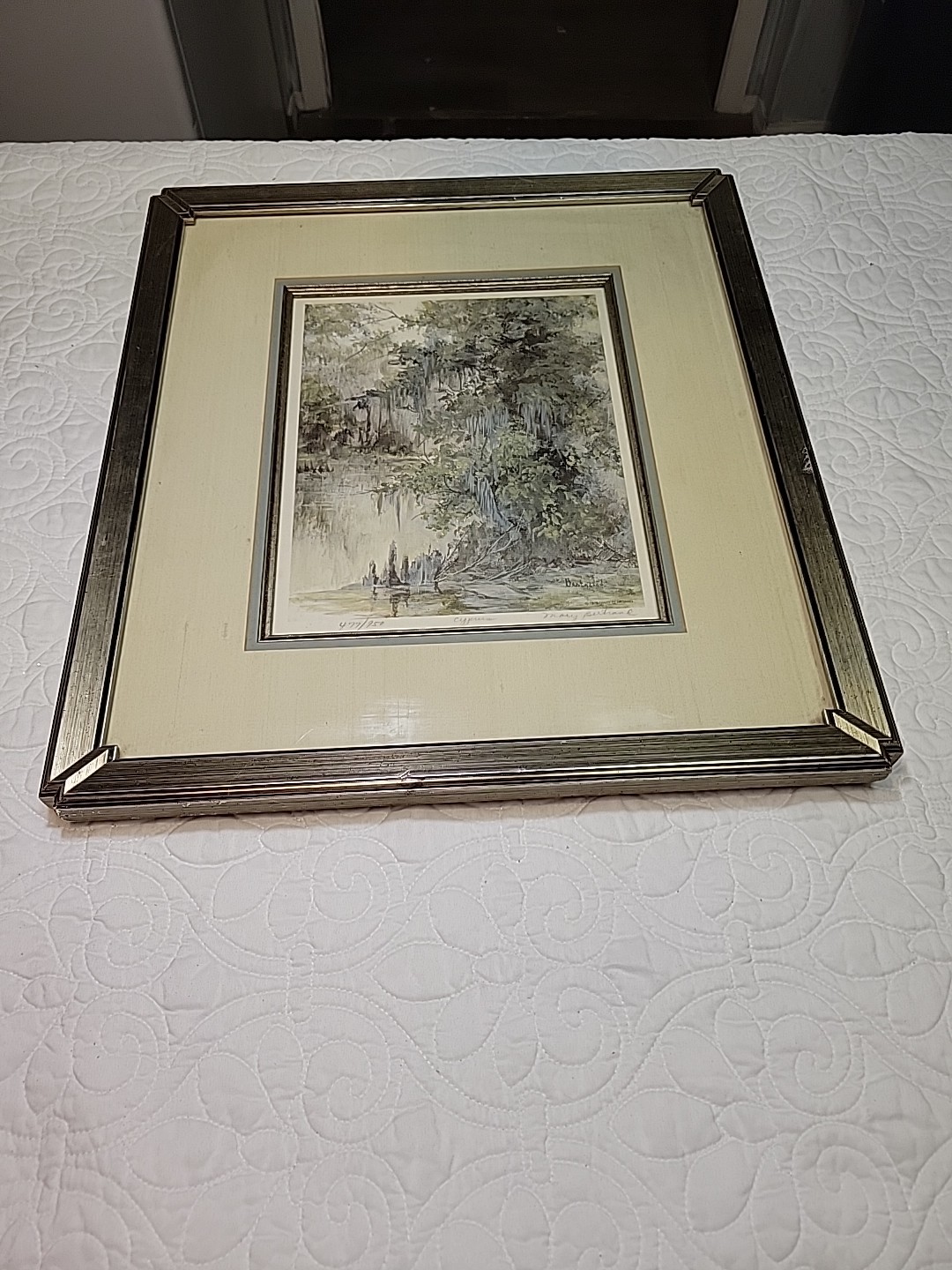 Mary Vincent Bertrand Signed Lithograph 