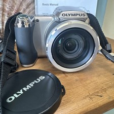 Olympus SP-810UZ Digital Camera 14 MP 36x Zoom Lens HD30 Tested Battery, Cords