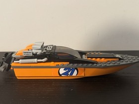 LEGO CITY 4x4 With Powerboat Set #60085 Complete Peeling/Missing Decals