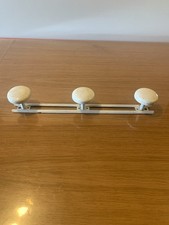 Porte manteau métal vintage trois patères Ref 2i