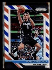 2018-19 Panini Prizm #257 Mario Hezonja Prizms Red White and Blue