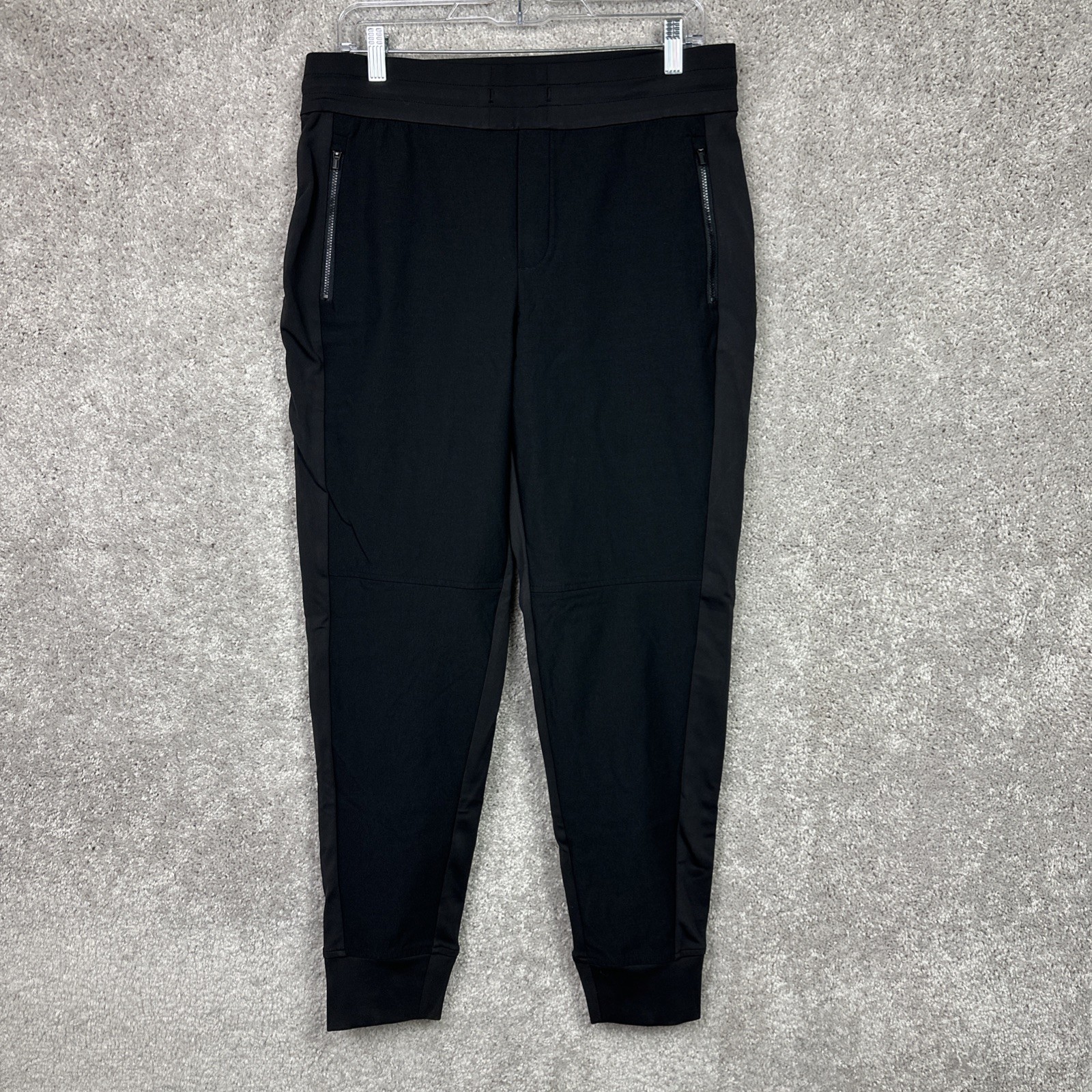 Athleta Headlands Hybrid Trek Jogger Pants Women's Black Size 10 Activewear