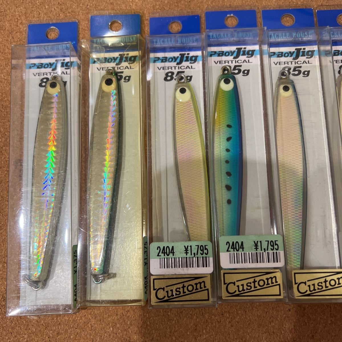 J-5 Tackle House P-BOY Jig P-BOY Jig 85g 8 Set Custom Large Quantity Popular - Image 3