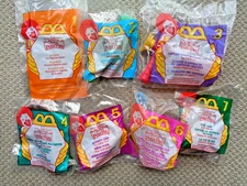 McDonald's Disney's  Peter Pan Complete MIP Set 6 + Both bags