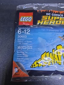 LEGO 30603 DC Superheroes Classic Mr. Freeze Minifigure New Sealed Limited Promo