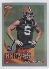 2010 Topps Chrome Refractor Joe Haden #C86 0u7