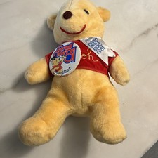 Vintage Winnie The Pooh Plush 1981 Disneyland Grad Night Bear Disney 15