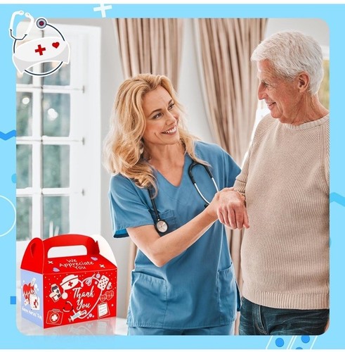 24 Stck. Krankenschwestern Wertschätzung Woche Party Gastgeschenk Geschenkboxen Danke Krankenschwestern - Bild 5 von 5