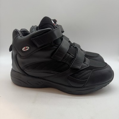 Apis Answer 2 551-1 Sneakers Men's 12XW Black Leather Therapeutic Comfort Boots