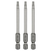"3X T20 Torx Bit 1/4\" 75Mm Magnet. S2 F. Torx Schrauben"