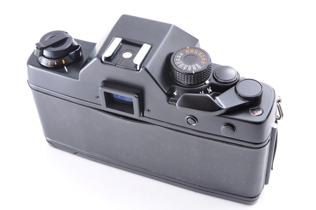 Contax RTS 35mm SLR Film Camera Black Body Only Excellent+5 From