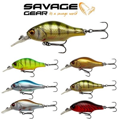 Savage Gear GRAVITY CRANK MR | 5,8cm - 9g F | Crankbait Köder Wobbler Kunstköder