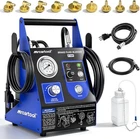 Automatic Brake Bleeder 110V Vacuum Brake Fluid Bleeder Kit with 10 Adapters