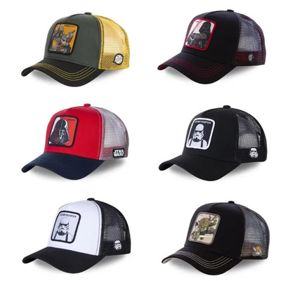 Darth Vader Yoda Stormtrooper Star Wars Film Sci Fi Baseball Cap Mütze Sommer