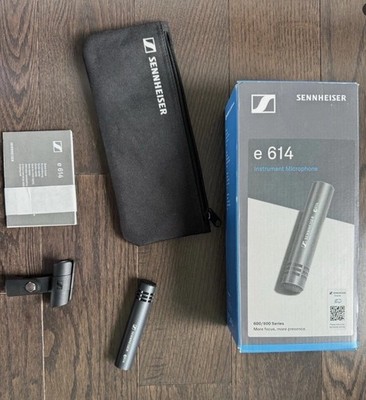 Sennheiser E614 Super-Cardioid Condenser Instrument Drum Microphone US Shipping