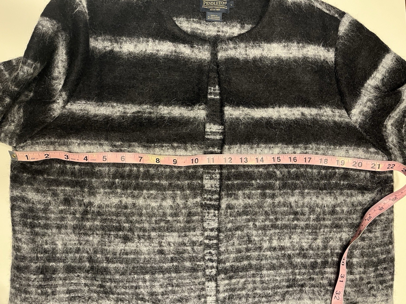 Pendleton Open Front Jacket Wool Mohair Women’s S… - image 5