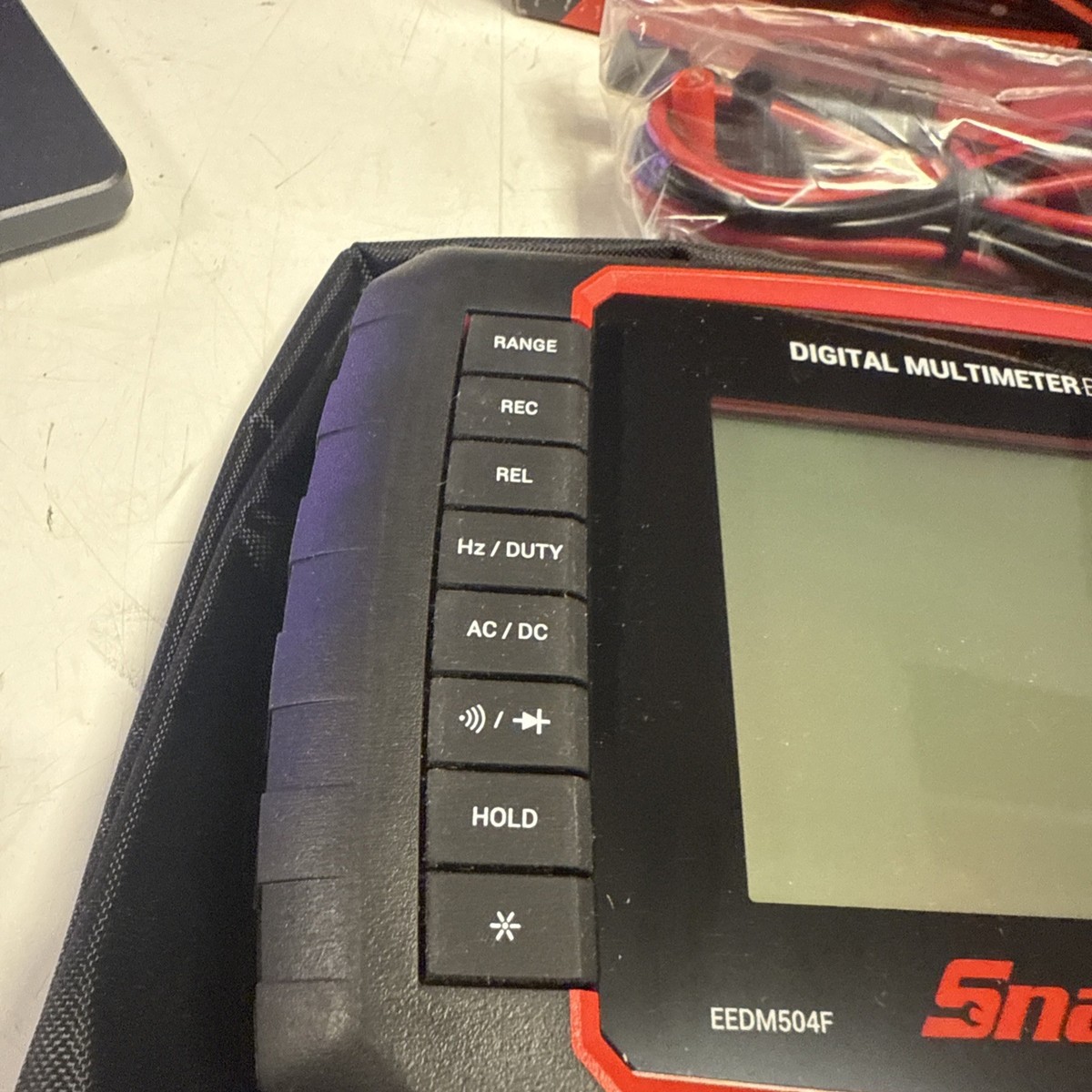 Snap on EEDM504F Basic TRMS Digital Multimeter DMM for sale Snap on EEDM504F Basic TRMS Digital Multimeter DMM for sale