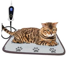 Cat Heating Pad, 18 18In Waterproof Heated Dog Paw 18.0"L x 18.0"W x 0.5"Th